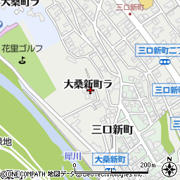 石川県金沢市大桑新町ラ周辺の地図