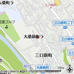 石川県金沢市大桑新町ラ93周辺の地図
