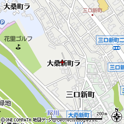 石川県金沢市大桑新町ラ91周辺の地図