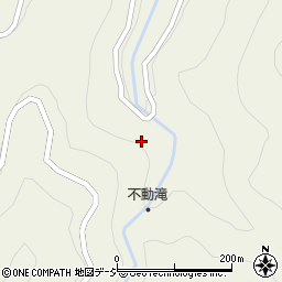 富山県南砺市大谷周辺の地図