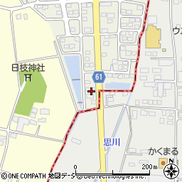 栃木県芳賀郡芳賀町祖母井南2丁目22周辺の地図