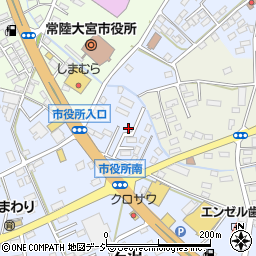 茨城県常陸大宮市南町3101-132周辺の地図