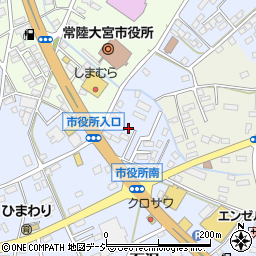 茨城県常陸大宮市南町3101周辺の地図