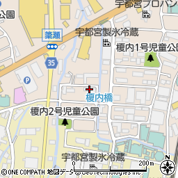 積水ハウス栃木リフォーム営業所周辺の地図