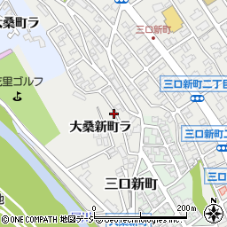 石川県金沢市大桑新町上葭島欠周辺の地図