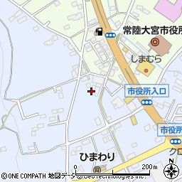茨城県常陸大宮市石沢1943-5周辺の地図