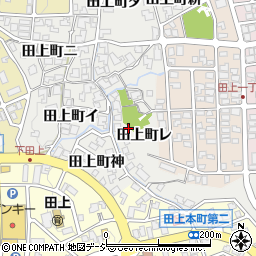 石川県金沢市田上町レ周辺の地図