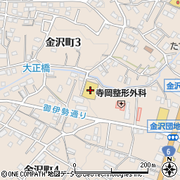 エコス金沢店周辺の地図