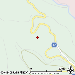 長野県長野市信州新町中牧4114周辺の地図