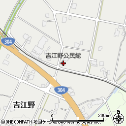 富山県南砺市吉江野1082-3周辺の地図
