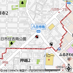 ａｐｏｌｌｏｓｔａｔｉｏｎ金沢南ＳＳ周辺の地図