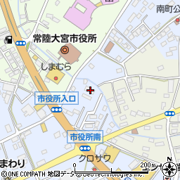 茨城県常陸大宮市南町3101-1周辺の地図