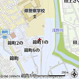 石川県金沢市錦町１の1周辺の地図