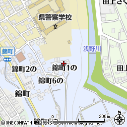 石川県金沢市錦町１の周辺の地図