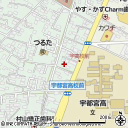 栃木県宇都宮市鶴田町3362周辺の地図