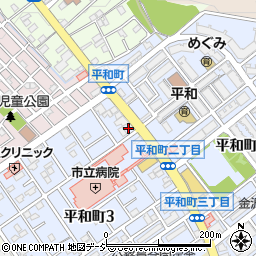 北國銀行野田支店 ＡＴＭ周辺の地図