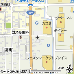 東日本銀行太田支店周辺の地図