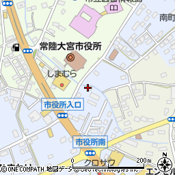 茨城県常陸大宮市南町3101-87周辺の地図