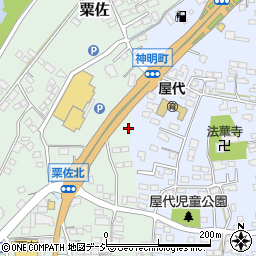 長野県千曲市粟佐1121周辺の地図