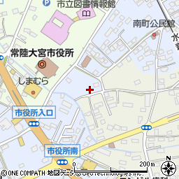 茨城県常陸大宮市南町1111-19周辺の地図