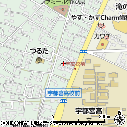栃木県宇都宮市鶴田町3363周辺の地図