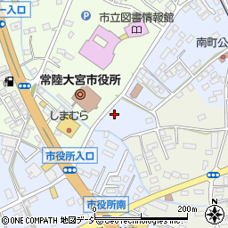 茨城県常陸大宮市南町1111-5周辺の地図