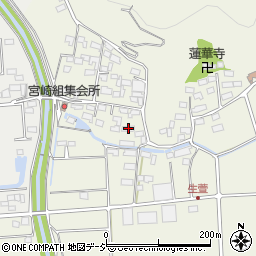 長野県千曲市生萱51周辺の地図