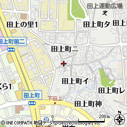 石川県金沢市田上町ニ19周辺の地図