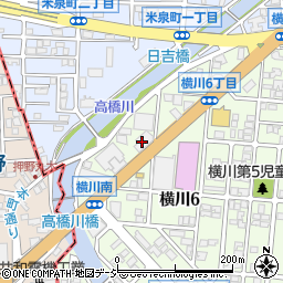 ＴＯＡ株式会社　金沢営業所周辺の地図