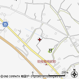 群馬県渋川市祖母島602周辺の地図