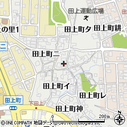 石川県金沢市田上町ニ1周辺の地図