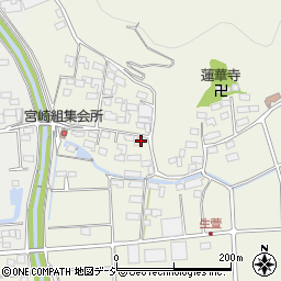 長野県千曲市生萱36周辺の地図