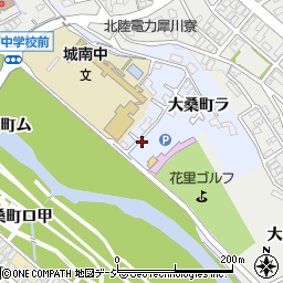 石川県金沢市大桑町ナ周辺の地図
