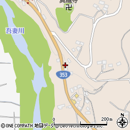 群馬県渋川市小野子1100周辺の地図