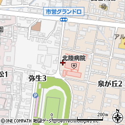 石川県金沢市泉が丘2丁目13-40周辺の地図