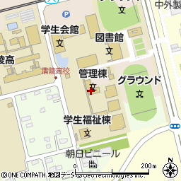 作新学院大学周辺の地図