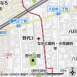 ヨシダ紙工周辺の地図