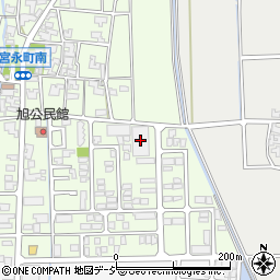 吉田倉庫宮永センター周辺の地図