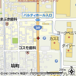 カスミ常陸太田店前周辺の地図