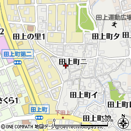 石川県金沢市田上町ニ周辺の地図