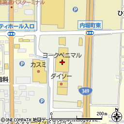 ヨークベニマル常陸太田店周辺の地図