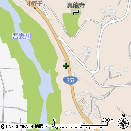 群馬県渋川市小野子1106周辺の地図
