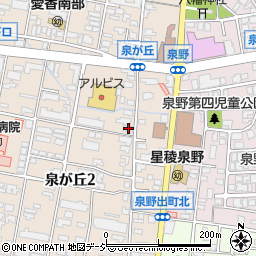 石川県金沢市泉が丘2丁目8-22周辺の地図