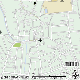 栃木県宇都宮市鶴田町401周辺の地図