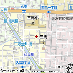 国土交通省久安第１宿舎周辺の地図