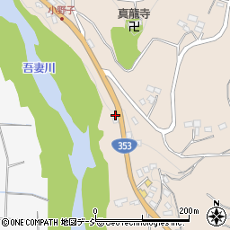 群馬県渋川市小野子1105-5周辺の地図
