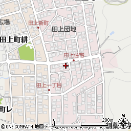 石川県金沢市田上新町82周辺の地図