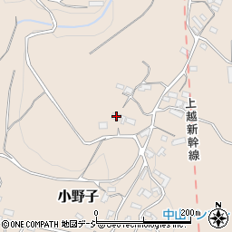 群馬県渋川市小野子505-3周辺の地図