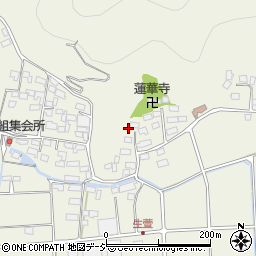 長野県千曲市生萱564-4周辺の地図