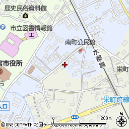 茨城県常陸大宮市南町1117-5周辺の地図